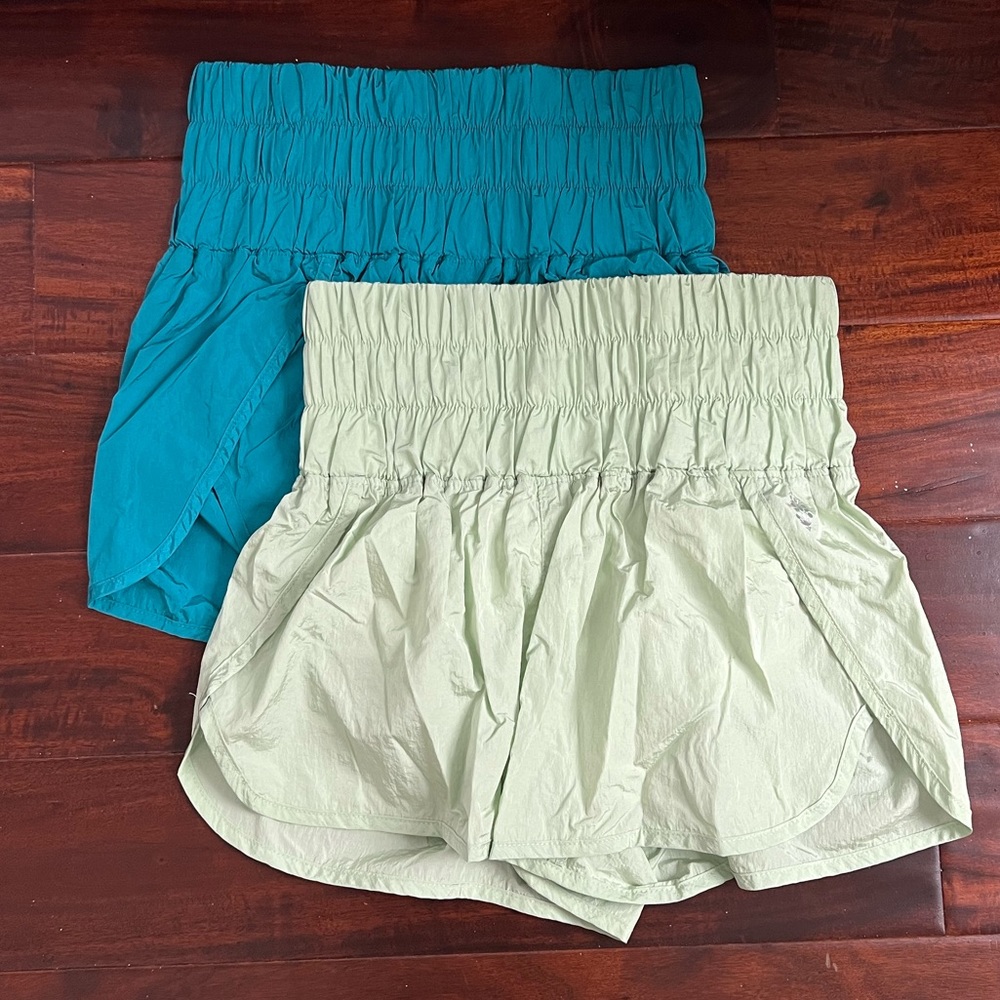 Two Free People Movement shorts